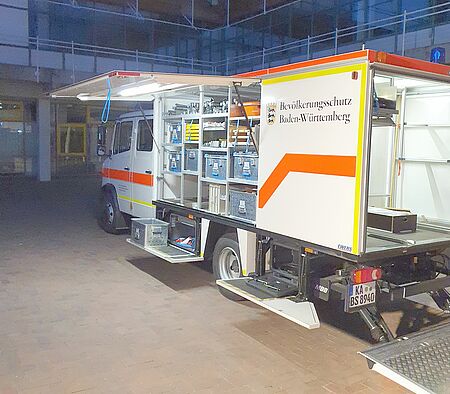 Gerätewagen der SEG Süd